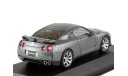 Модель 1/43 NISSAN GT-R(R35) 2008 Dark Metal Grey, масштабная модель, Kyosho, scale43