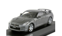 Модель 1/43 NISSAN GT-R(R35) 2008 Dark Metal Grey, масштабная модель, Kyosho, scale43