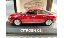 Модель 1/43 Citroen C5 Sedan Red 2008, масштабная модель, Norev, scale43, Citroën