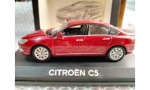 Модель 1/43 Citroen C5 Sedan Red 2008, масштабная модель, Norev, scale43, Citroën