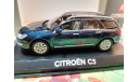 Модель 1/43 Citroen C5 break blue, масштабная модель, Citroën, Norev, scale43