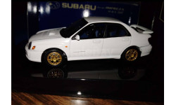 Subaru New Age Impreza WRX STI 2001, White. 1/43