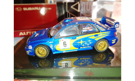 Subaru Impreza WRC 2001, 1/43 AUTOart, масштабная модель, scale43