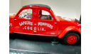 Модель 1/43 Citroen 2CV Cogolin «Pompiers» (Тяни-Толкай) 1961 Пожарный., масштабная модель, Norev, scale43, Citroën