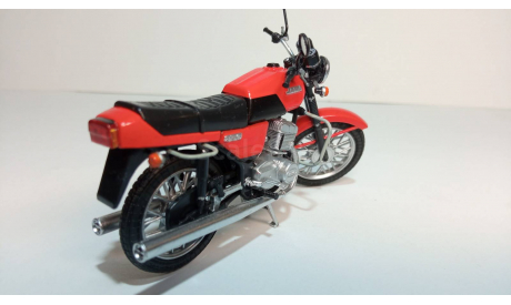 Jawa 350/6380-00 1/24 Наши мотоциклы, масштабная модель мотоцикла, модимо, scale24