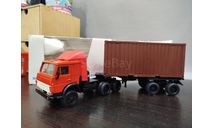 КамАЗ 5410 Контейнеровоз, масштабная модель, Элекон, scale43