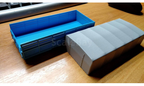 УрАЛ 4320 Кузов тент, запчасти для масштабных моделей, Автоистория, scale43