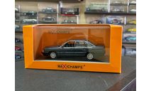 Audi 100 blue metallic 1990, масштабная модель, Minichamps, scale43