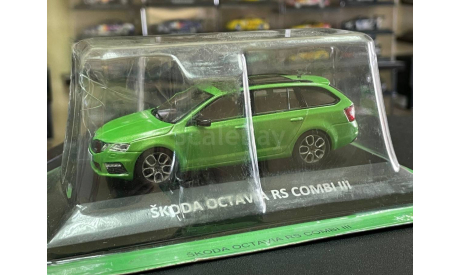 Skoda Octavia RS Combi III, масштабная модель, DeAgostini, scale43, Škoda