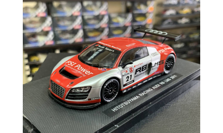 Audi R8 #21 LMS 2011 Hitotsuyama Racing, масштабная модель, Ebbro, 1:43, 1/43