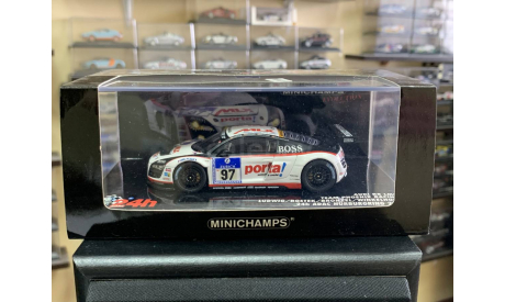 Audi R8 LMS ’24h ADAC Nürburgring 2010’ #97 Team Phoenix Racing, масштабная модель, Minichamps, scale43