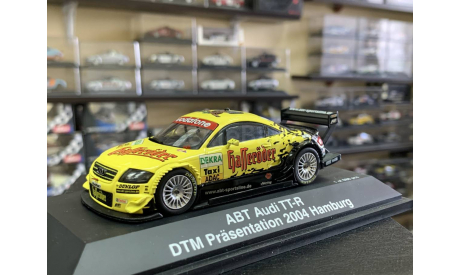 Audi TT-R DTM Presentation 2004 Hamburg, масштабная модель, Schuco, scale43