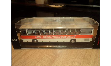 Икарус 250.58 Для Авиапассажиров, масштабная модель, Ikarus, ClassicBus, scale43