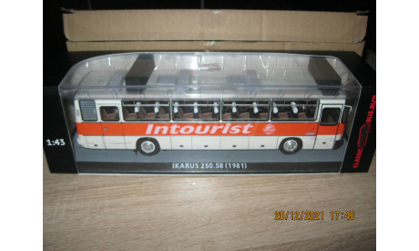 Икарус 250 58 Автобус Ikarus Интурист Intourist ClassicBus.Классикбас, масштабная модель, scale43