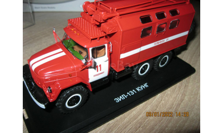 1102 - ЗИЛ-131 кунг пожарный  SSM, масштабная модель, SMM, scale43