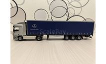 MERCEDES Actros с п/п KRONE штора, масштабная модель, Minichamps, scale43, Mercedes-Benz