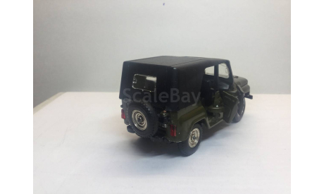УАЗ-469. Номерной А 34. Рама- металл., масштабная модель, Агат/Моссар/Тантал, scale43