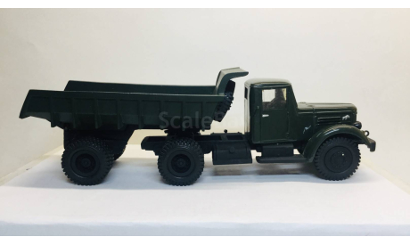 МАЗ 200В тягач с самосвальным п/прицепом. Киммерия, масштабная модель, scale43