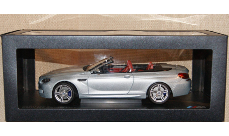 BMW M6 Convertible Silverstone II silver, масштабная модель, Paragon Models, 1:18, 1/18