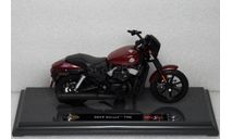 2015 Harley-Davidson Street 750, масштабная модель мотоцикла, Maisto, 1:18, 1/18