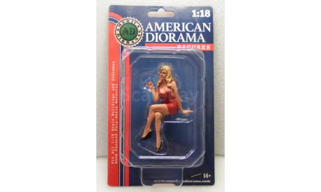 Фигурка №4 (женская) из серии ’ стиль 70-х’, фигурка, American Diorama, 1:18, 1/18