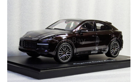 Porsche Cayenne Turbo Coupe 2019 (mahogany brown metallic), масштабная модель, Norev, 1:18, 1/18