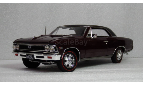 Chevy Chevelle SS 396 (1966), масштабная модель, Chevrolet, ERTL (Auto World), 1:18, 1/18