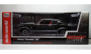 Chevy Chevelle SS (1970) black, масштабная модель, Chevrolet, ERTL (Auto World), 1:18, 1/18