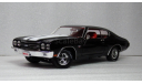 Chevy Chevelle SS (1970) black, масштабная модель, Chevrolet, ERTL (Auto World), 1:18, 1/18