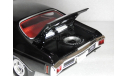 Chevy Chevelle SS (1970) black, масштабная модель, Chevrolet, ERTL (Auto World), 1:18, 1/18