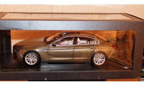 BMW 650i GT 6-Series Gran Coupe bronze metallic, масштабная модель, Paragon Models, 1:18, 1/18
