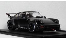 Porsche 911 (964) RWB Rauh-Welt bodykit ’Darth Vader’ 2016, масштабная модель, Solido, 1:18, 1/18