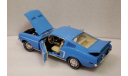 Ford Mustang Fastback Sierra Blue (Rainbow of Colors) 1968, масштабная модель, Greenlight Collectibles, 1:18, 1/18