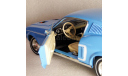 Ford Mustang Fastback Sierra Blue (Rainbow of Colors) 1968, масштабная модель, Greenlight Collectibles, 1:18, 1/18