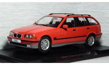 BMW 3-Series Touring (E36) red, масштабная модель, Model Car Group, 1:18, 1/18