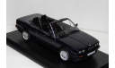 BMW 325i Cabriolet 1991 (E30) Blue metallic, масштабная модель, Norev, scale18