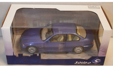 BMW M3 Coupe E36 blue metallic, масштабная модель, Solido, scale18