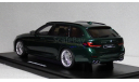 BMW Alpina B5 Touring 2023 (G31) Dark green, масштабная модель, GT Spirit, 1:18, 1/18