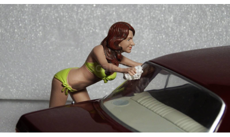 Фигурка Stephanie из серии ’Мойщицы в бикини’, фигурка, American Diorama, scale18