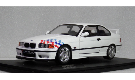 BMW M3 (E36) Coupé Lightweight 1990, масштабная модель, Solido, 1:18, 1/18