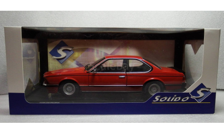 BMW 635 CSi (E24) 1984, масштабная модель, Solido, 1:18, 1/18