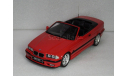 BMW M3 E36 Cabrio 1995 Red, масштабная модель, OttoMobile, scale18