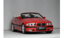 BMW M3 E36 Cabrio 1995 Red, масштабная модель, OttoMobile, scale18