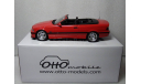 BMW M3 E36 Cabrio 1995 Red, масштабная модель, OttoMobile, scale18