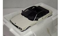 BMW 325i TC2 Baur Convertible (E30) 1988 white, масштабная модель, OttoMobile, scale18