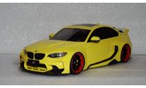 BMW M235 MTC Black Sails Widebody DarwinPRO F22 2015, масштабная модель, GLM, scale18