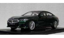 BMW Alpina B8 Gran Coupe (G16) 2023 Dark green, масштабная модель, GT Spirit, 1:18, 1/18