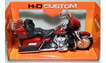 Harley Davidson FLHTK Electra Glide Ultra Limited 2013, масштабная модель мотоцикла, Harley-Davidson, Maisto, scale12