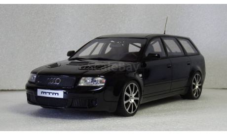 Audi RS6 (C5) Clubsport MTM black, масштабная модель, Ottomobile, 1:18, 1/18