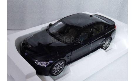 BMW М3 Cоmрetitiоn (F80) 2017 dark blue, масштабная модель, Norev, 1:18, 1/18